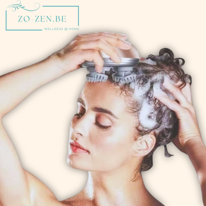 MindFlow™ Elektrische Hoofdmassager – Ontspan, verlicht & herlaad in minuten