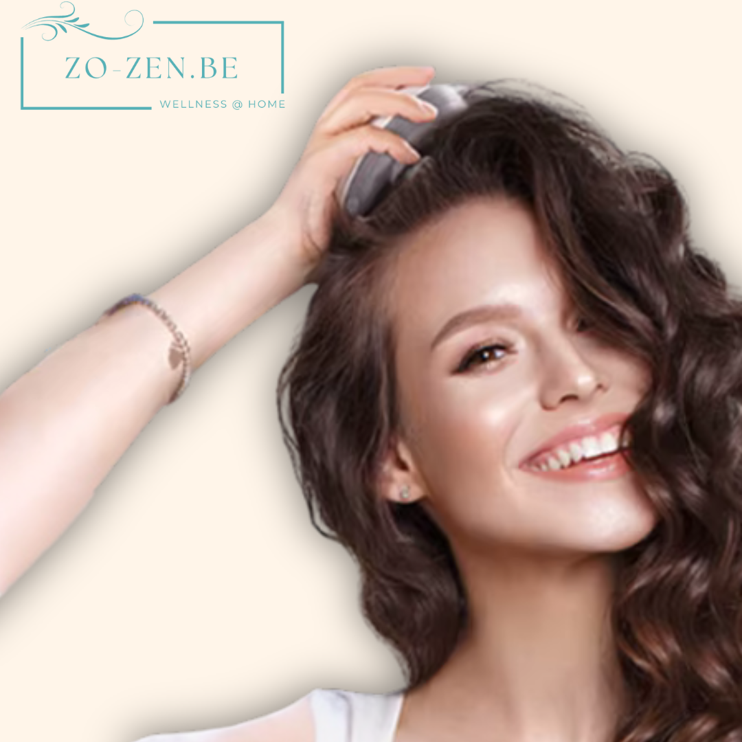 MindFlow™ Elektrische Hoofdmassager – Ontspan, verlicht & herlaad in minuten